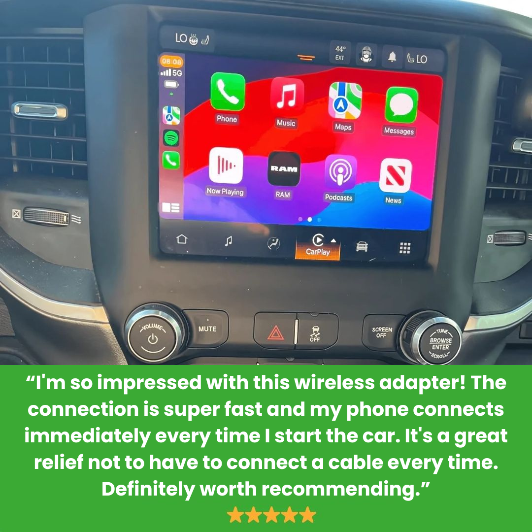 AutoLink™ | Wireless CarPlay and Android Auto adapter