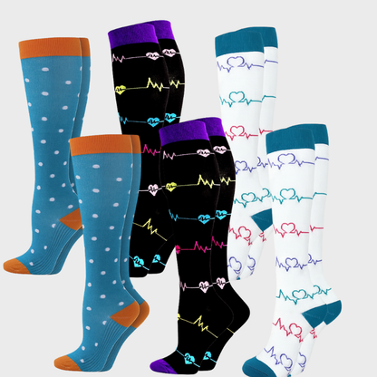 SuperSock™ Relieve Leg Pain and Swelling Instantly with Smart Compression