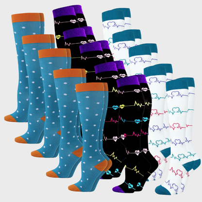 SuperSock™ Relieve Leg Pain and Swelling Instantly with Smart Compression