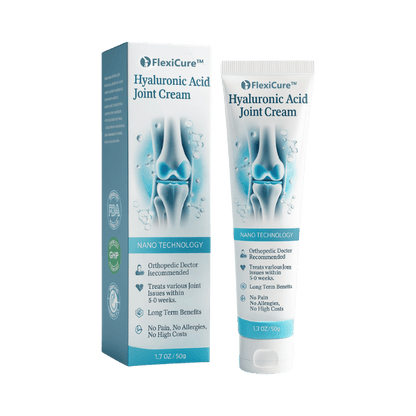 FlexiCure™ Joint Cream | Reduces knee pain by up to 87% – in just 48 hours!