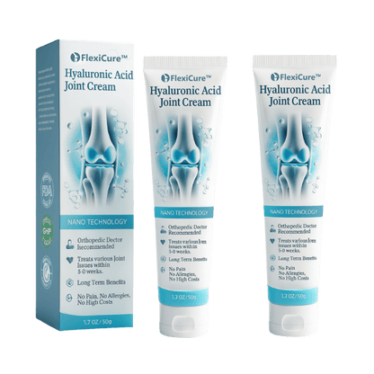 FlexiCure™ Joint Cream | Reduces knee pain by up to 87% – in just 48 hours!