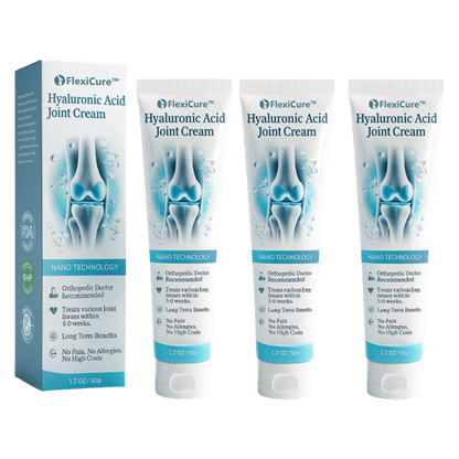 FlexiCure™ Joint Cream | Reduces knee pain by up to 87% – in just 48 hours!