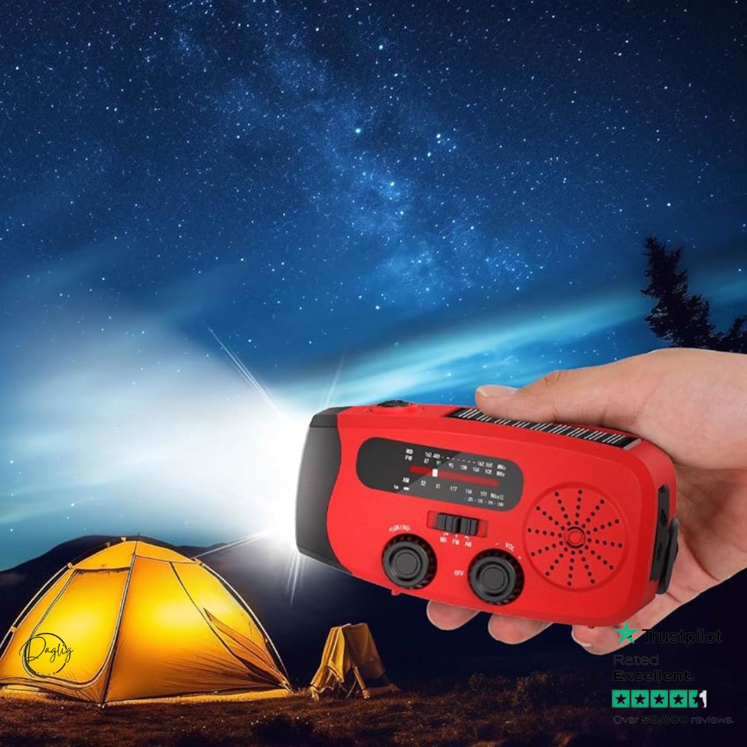 Emergency Radio™ | Reliable light, power and news in any situation