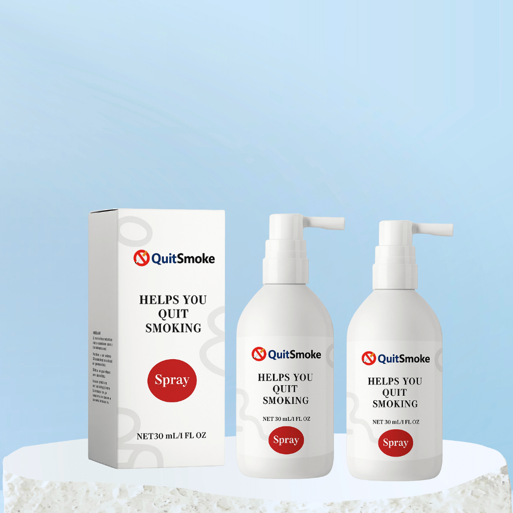 F003 - QuitSmoke™ Instant Nicotine Detox Spray | Stops Cravings & Restores Lungs in 48 Hours!