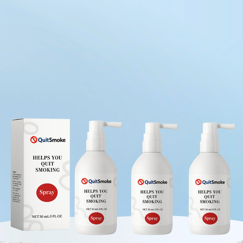 F003 - QuitSmoke™ Instant Nicotine Detox Spray | Stops Cravings & Restores Lungs in 48 Hours!