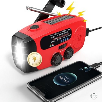 Emergency Radio™ | Reliable light, power and news in any situation