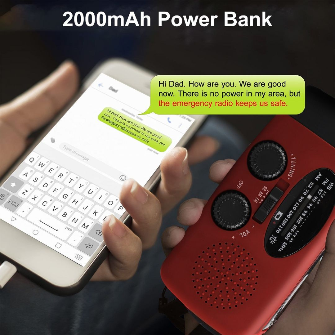 Emergency Radio™ | Reliable light, power and news in any situation