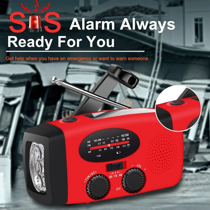 Emergency Radio™ | Reliable light, power and news in any situation