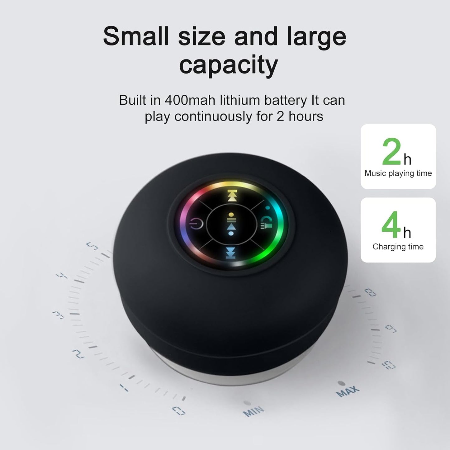 Hydrobeat™ | Enjoy music and light everywhere, rain or shine!