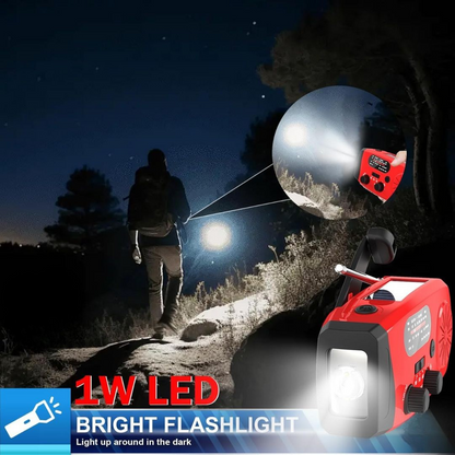 Emergency Radio™ | Reliable light, power and news in any situation