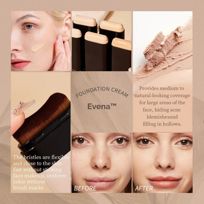 Evena™ | Fast coverage, natural radiance—no cakey layers