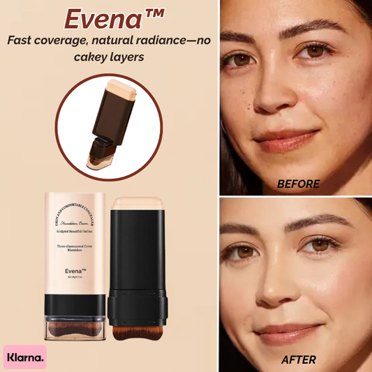 Evena™ | Fast coverage, natural radiance—no cakey layers