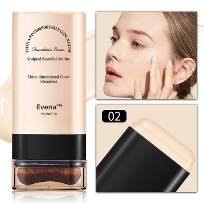 Evena™ | Fast coverage, natural radiance—no cakey layers