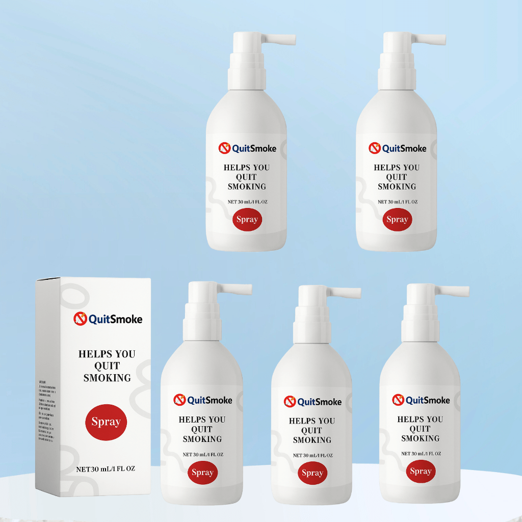 F003 - QuitSmoke™ Instant Nicotine Detox Spray | Stops Cravings & Restores Lungs in 48 Hours!