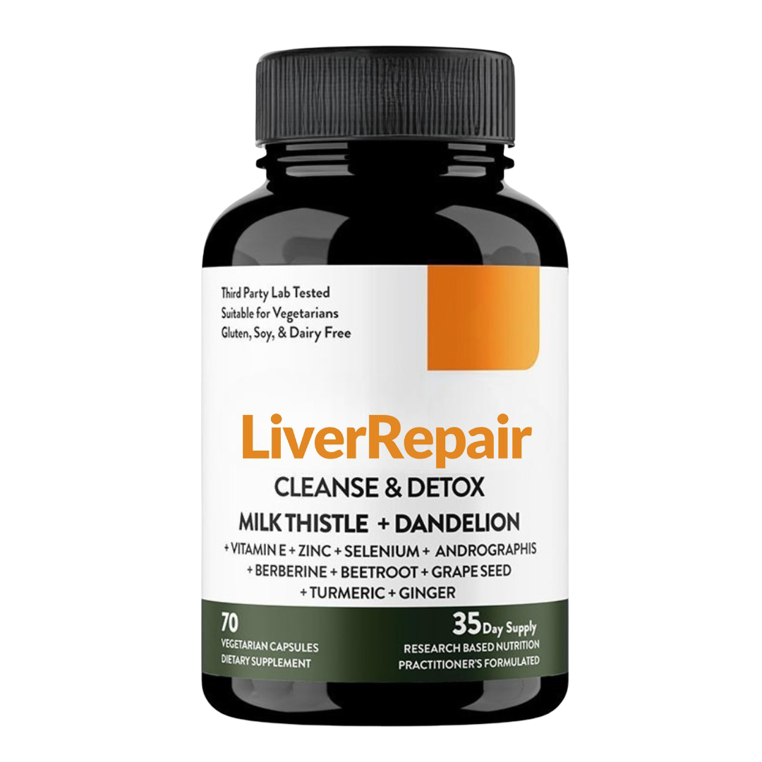 LiverRepair Cleanse & Detox | Restores 95% liver health in just 7 days