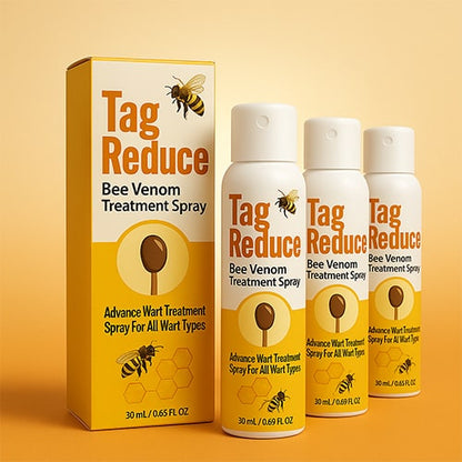 F007 - TagReduce™ BeeSmooth Spray completely removes skin tags in just 7 days and promotes natural skin regeneration!