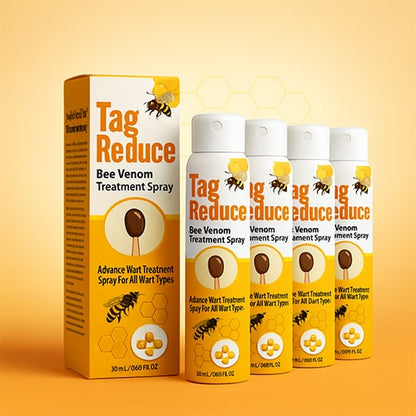 F007 - TagReduce™ BeeSmooth Spray completely removes skin tags in just 7 days and promotes natural skin regeneration!