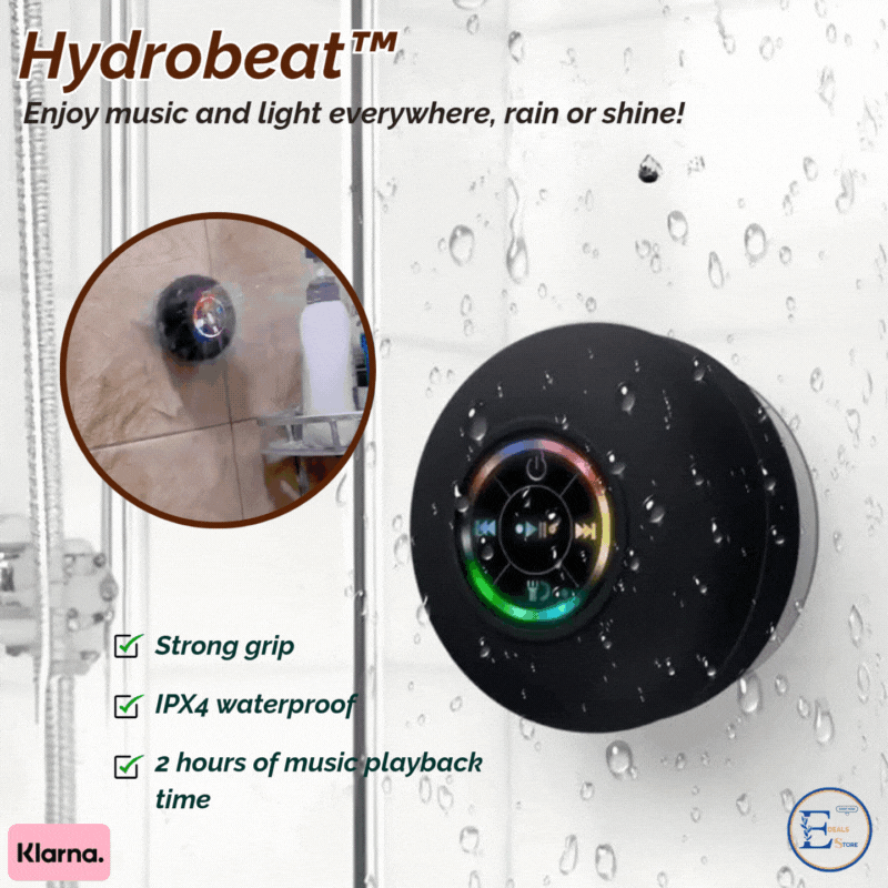 Hydrobeat™ | Enjoy music and light everywhere, rain or shine!