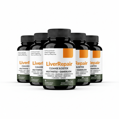 LiverRepair Cleanse & Detox | Restores 95% liver health in just 7 days