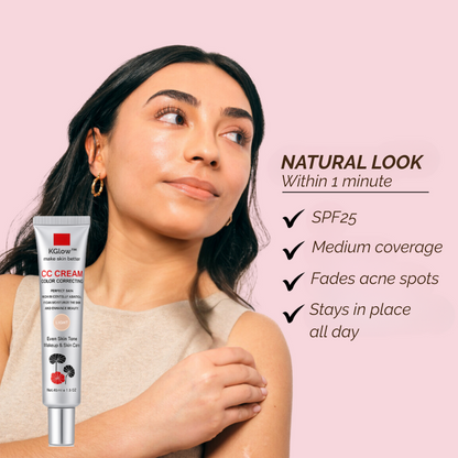 KGlow™ | Even tone, hide blemishes, and glow all day effortlessly!