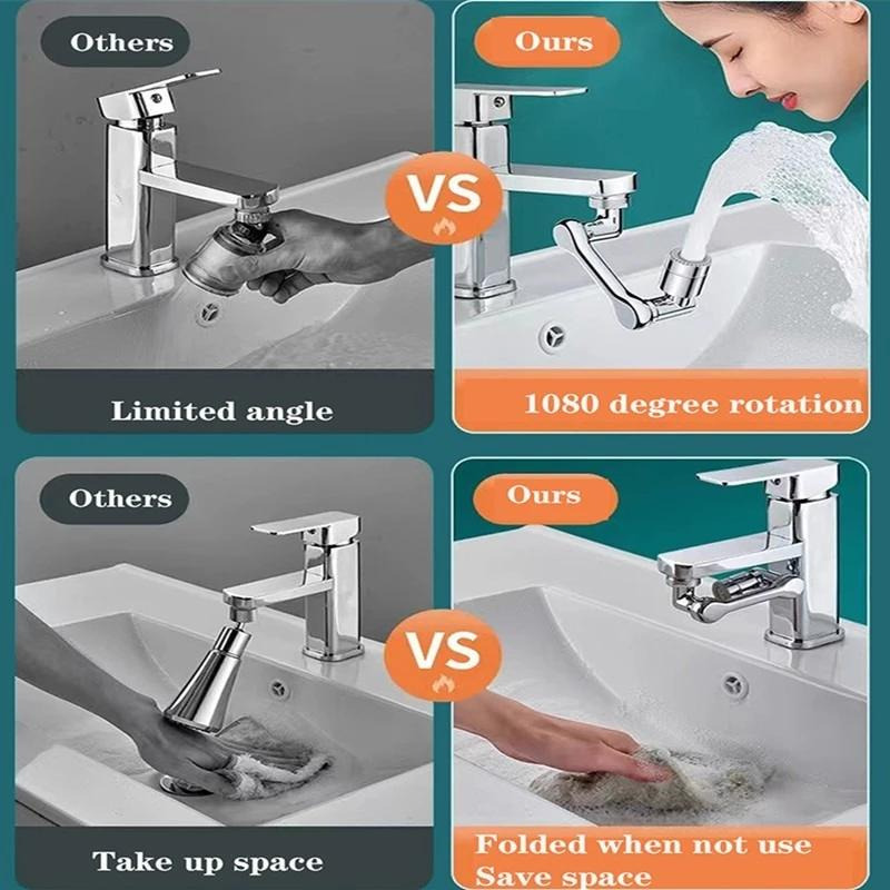 HydroRotator1080° | Perfect solution for static taps