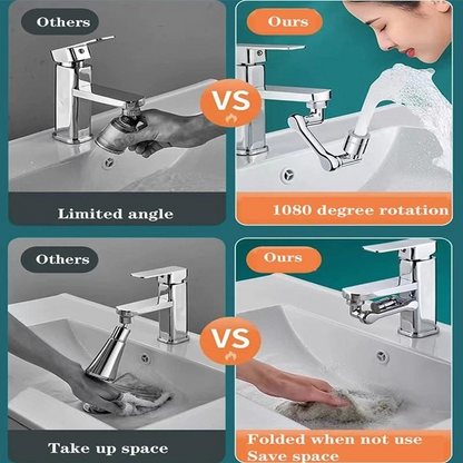 HydroRotator1080° | Perfect solution for static taps