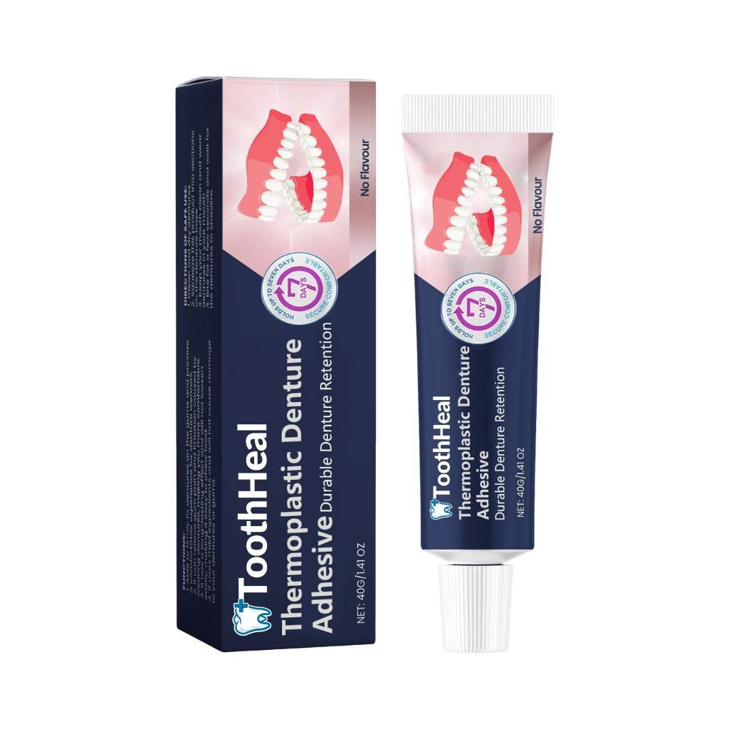 ToothHeal Denture Bonding Agent | Secure hold without daily bonding in 3 days