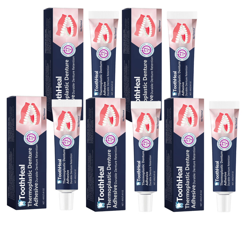 ToothHeal Denture Bonding Agent | Secure hold without daily bonding in 3 days