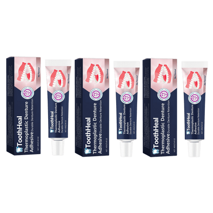 ToothHeal Denture Bonding Agent | Secure hold without daily bonding in 3 days