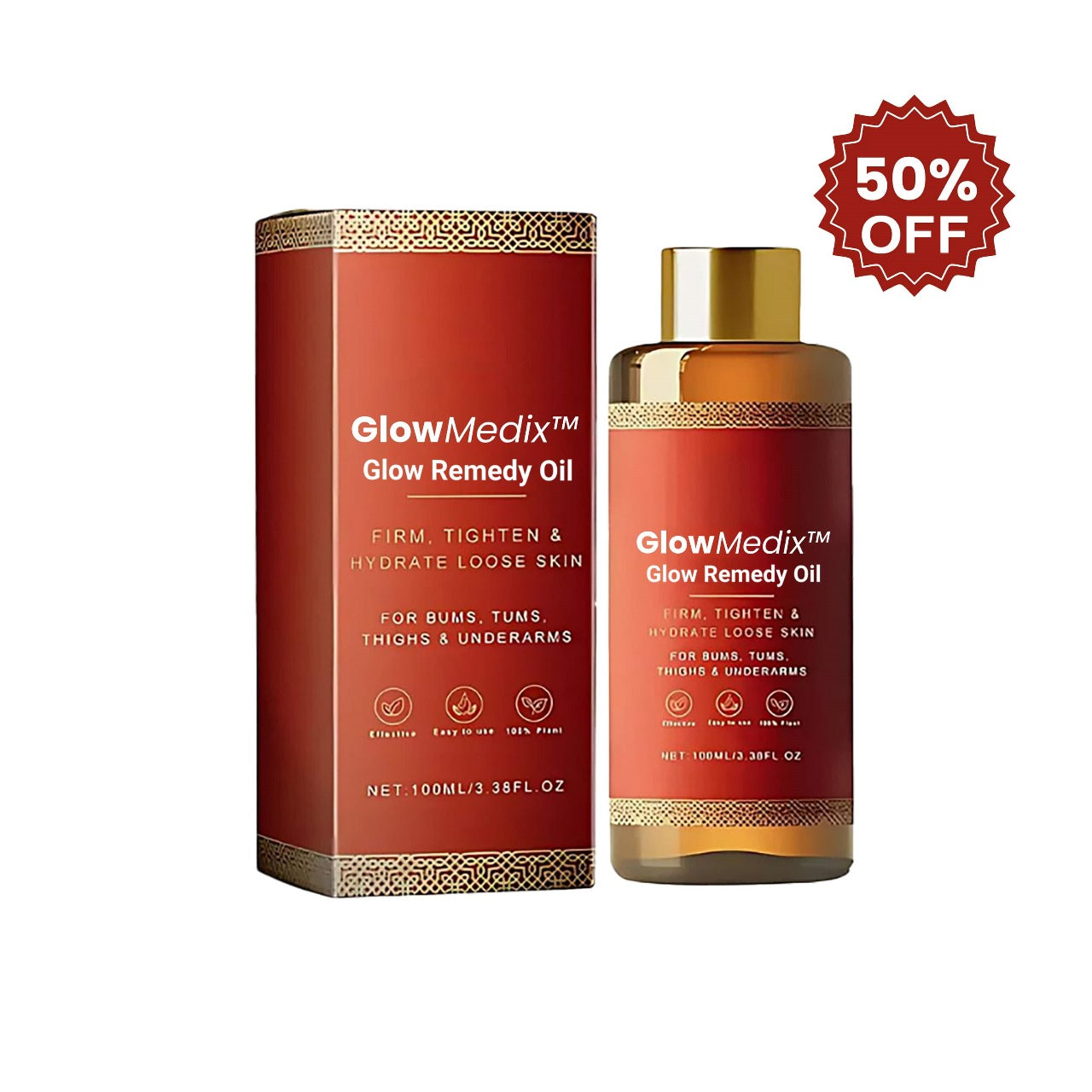 GlowMedix™ Glow Remedy Oil | Tightens and lifts sagging skin by 98% within 24 hours