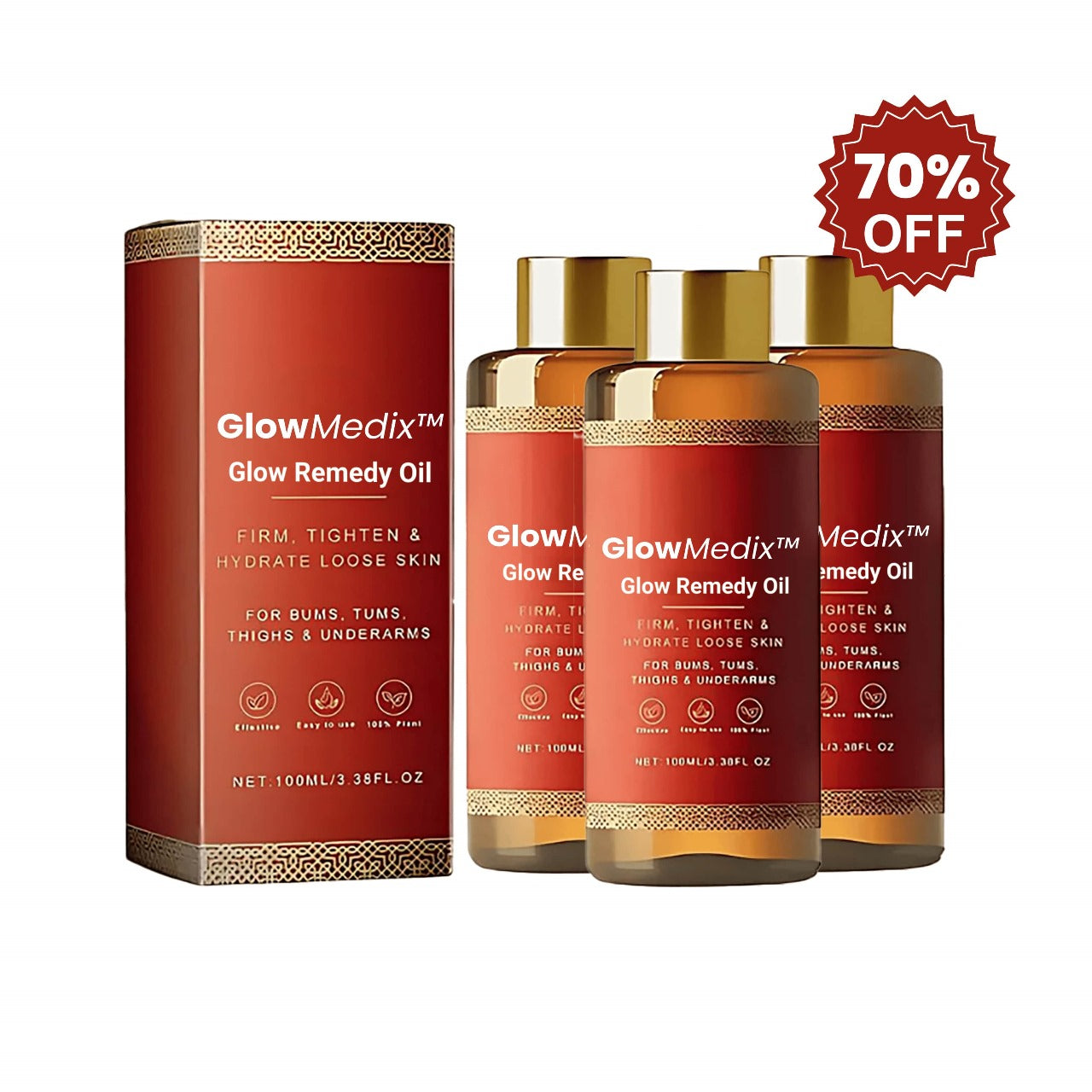 GlowMedix™ Glow Remedy Oil | Tightens and lifts sagging skin by 98% within 24 hours